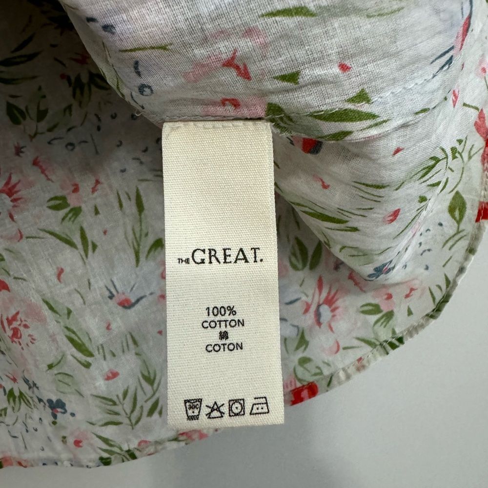 The Great Floral Print Drop Shoulder Top - Picture 6 of 7